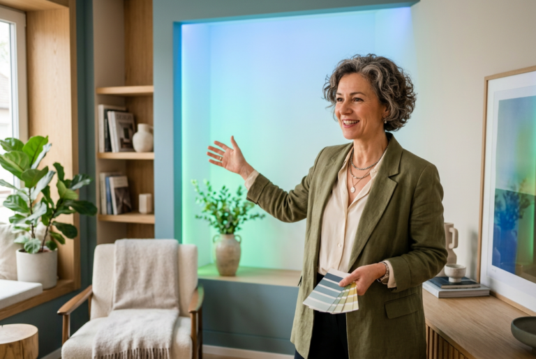Chromatherapie in der Innenarchitektur: Gesa Vertes gibt Einblick in Farbe als therapeutisches Gestaltungsprinzip